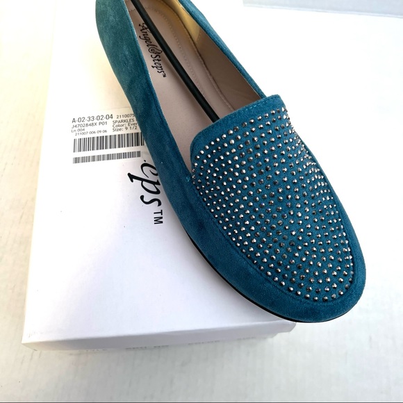 Angel Steps Wide Width Embellished Loafers - Picture 7 of 10